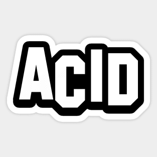 ACID #1 Sticker